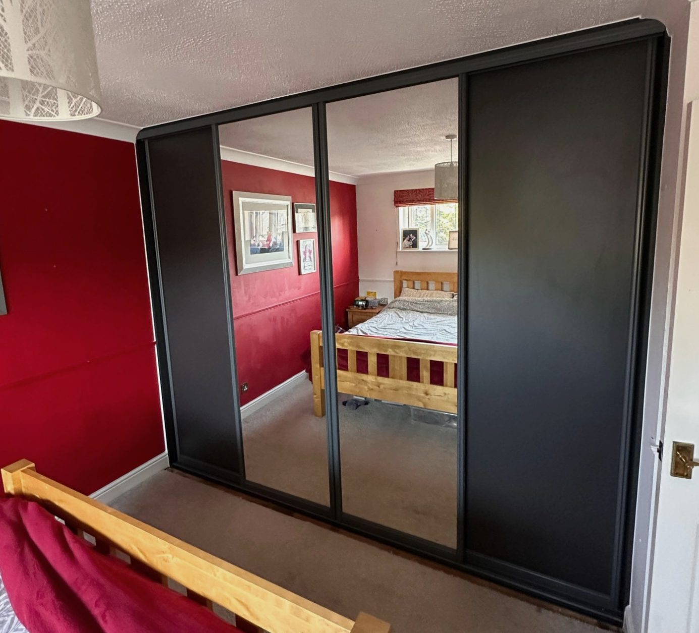 Bespoke fitted sliding wardrobe in Chatham, Kent 