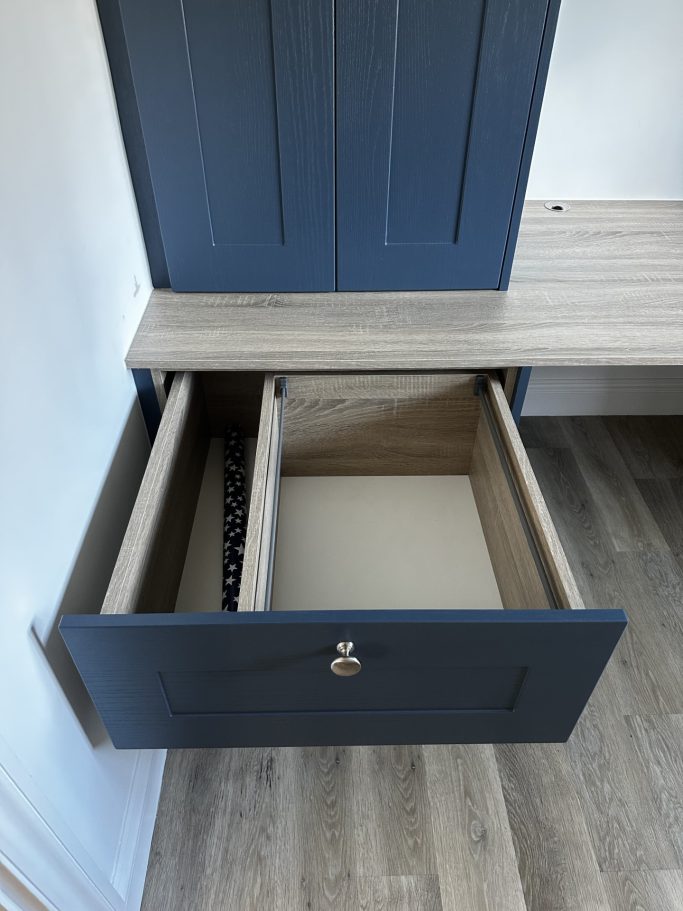 Made to measure, bespoke fitted home office in Kent and Maidstone