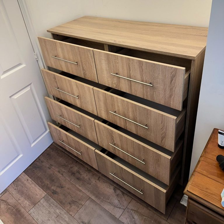 Made to measure, bespoke fitted drawer unit in Kent and Maidstone.
