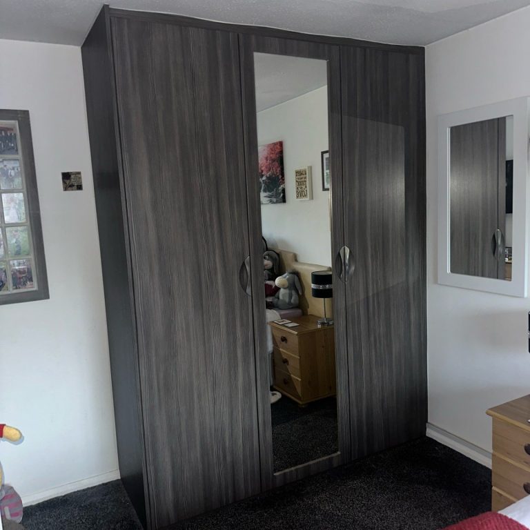 3 door made to measure, bespoke fitted hinged wardrobe in Kent and Maidstone.