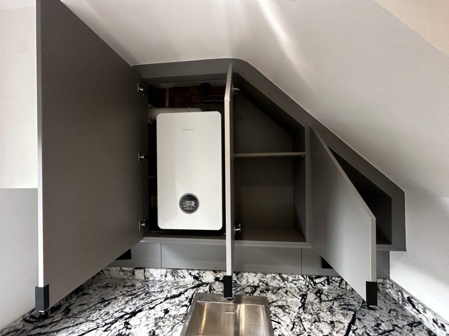 Bespoke fitted utility cupboard in Chatham, Kent